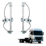 Par Maquina De Vidro Pino Curto Caminhão Atego Axor Mercedes