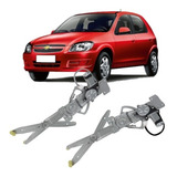 Par Maquina Vidro Elétrico Diant C motor Celta 4 Portas