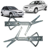Par Máquina Vidro Manual Diant Corsa 94 02 Classic 96 4p