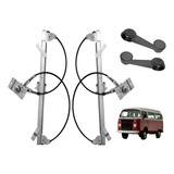 Par Maquina Vidro Manual Dir Esq Kombi Clipper 1975 A 2007