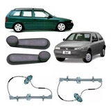 Par Maquina Vidro Manual Gol Parati Bola G2 95 A 99 2 Portas