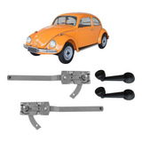 Par Máquina Vidro Manual Porta Dir Esq Fusca 1971 Até 1996