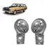 Par Maquina Vidro Opala 2p Dianteira Dir   Esq Manual
