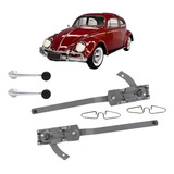 Par Maquina Vidro Porta Manual Dir Esq Fusca Sedan 59 A 1970