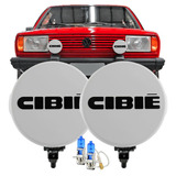 Par Milha Neblina Gol Gt Gti Gts 87 À 94 + Capa E Lâmp Sb H3