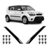 Par Moldura Acabamento Parabrisa Kia Soul 2009 10 11 12 2013
