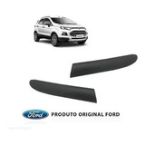 Par Moldura Acabamento Pestana Porta Traseira Ecosport