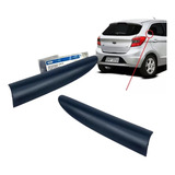 Par Moldura Acabamento Porta Traseira Ford Ka 2014 A 2021