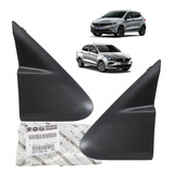 Par Moldura Acabamento Retrovisor Fiat Argo Cronos Original