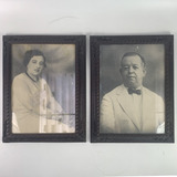 Par Moldura Antiga Madeira