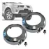 Par Moldura Aro Farol Milha L200 Triton 2007 2008 2009 2010