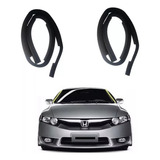 Par Moldura Borracha Lateral Parabrisa New Civic 2007 A 2012