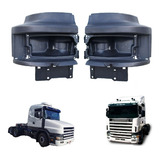 Par Moldura Carcaça Farol P Scania Série 4 124 114 Le ld
