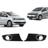 Par Moldura Farol De Milha Neblina Aro Cromado Fox 2011 2012