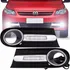 Par Moldura Farol Milha Auxiliar Drl Led Gol G5 10 2011 2012