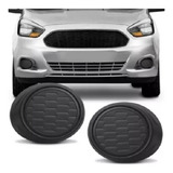 Par Moldura Grade Farol Ka Hatch 2017 2018 Milha Sem Furo