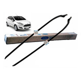Par Moldura Lateral Parabrisa New Fiesta Hatch 2014 2019