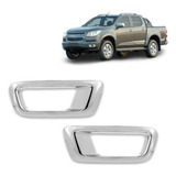 Par Moldura Milha S10 2013 Origin Gm Cromado