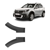 Par Moldura Parachoque Dianteiro Sandero Stepway 2012 2014