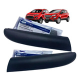 Par Moldura Pestana Porta Traseira Ecosport 2013 A 2021