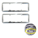 Par Moldura Placa Carro