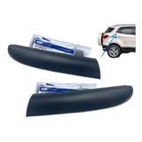 Par Moldura Porta Traseira Ecosport 2013 acab Da Pestana