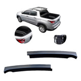 Par Molduras Tampa Caçamba Fiat Toro 2016 A 2024 Original