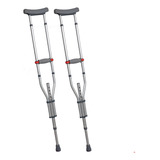 Par Muleta Axilar Alumínio 3 Em 1 P M G Hidrolight 130 Kg
