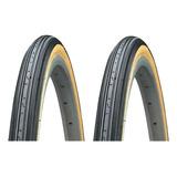 Par P Pneu Bike Caloi 10 Aro 27 X 1 1 4 Kenda Faixa Amarela
