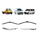 Par Palheta Braço Limpador Parabrisa Sprinter 2010 22 E 24 