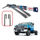 Par Palheta Limpador Parabrisa Bosch Ford F4000 1999 À 2011