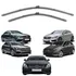 Par Palhetas Limpador Mercedes A200  Gla  B200  Cla 250