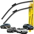 Par Palhetas Limpador Parabrisa Audi Q3 Tiguan Volvo Xc70