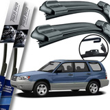 Par Palhetas Limpador Parabrisa Jogo Dianteiro Subaru Kit 2