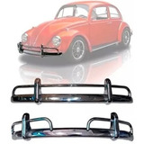 Par Parachoque Vw Fusca Antigo 1960 Á 1970 Completo Wolff