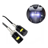 Par Parafuso Luz Em Led Universal Para Placa Moto Carro