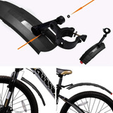 Par Paralama Bike Bicicleta Nylon Aro 24 26 29 Mtb 2 Peças