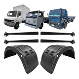 Par Paralama Caminhão 3 4 Vw Mb Ford C 4 Suportes Fixação