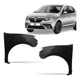 Par Paralama Dianteiro Sandero Logan 2014 15 16 17 18 2019