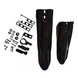 Par Paralama Para Bicicleta Bike 26 A 29 Plástico Mtb