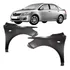 Par Paralama Para Toyota Corolla 2009 A 2013 C/ Furo Pisca