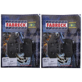 Par Pastilha Freio Traseira Yamaha Yfm 550 700 Grizzly