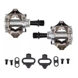 Par Pedal Clip Shimano Prata Novo C Tacos Pd M540 325gr