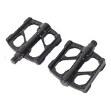 Par Pedal Pedaleira Pedais Plataforma Rosca Grossa 9 16 Flat Antiderrapante Ultraleve Alumínio Preto Com Rolamento Selado Bike Bicicleta Mtb Speed Bmx Downwill Enduro Gravel Estrada Pedal Pulse