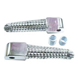 Par Pedaleira Dianteira Cb 500 Hornet Ate 07 Cromado Mod R1