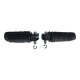Par Pedaleira Dianteira Traseira Cbx 200 Cbx 250 Cb 300 Pret