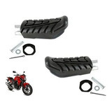 Par Pedaleira Traseira Alumínio Hornet 04 Á 07 Cb 500 14 