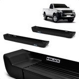 Par Perfil Reforçado Hilux Modelo Cabine Simples Preto 2008