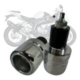 Par Peso Guidão Cromado Bmw S1000 Titan 150 160 Xre300 Pop