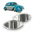 Par Pestana De Farol Fusca Lisa Inox Premium